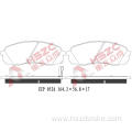 FMSI D1566 ceramic brake pad for Kia